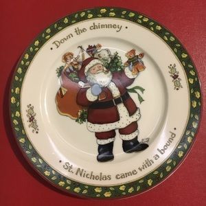 Christmas Salad Plate Story